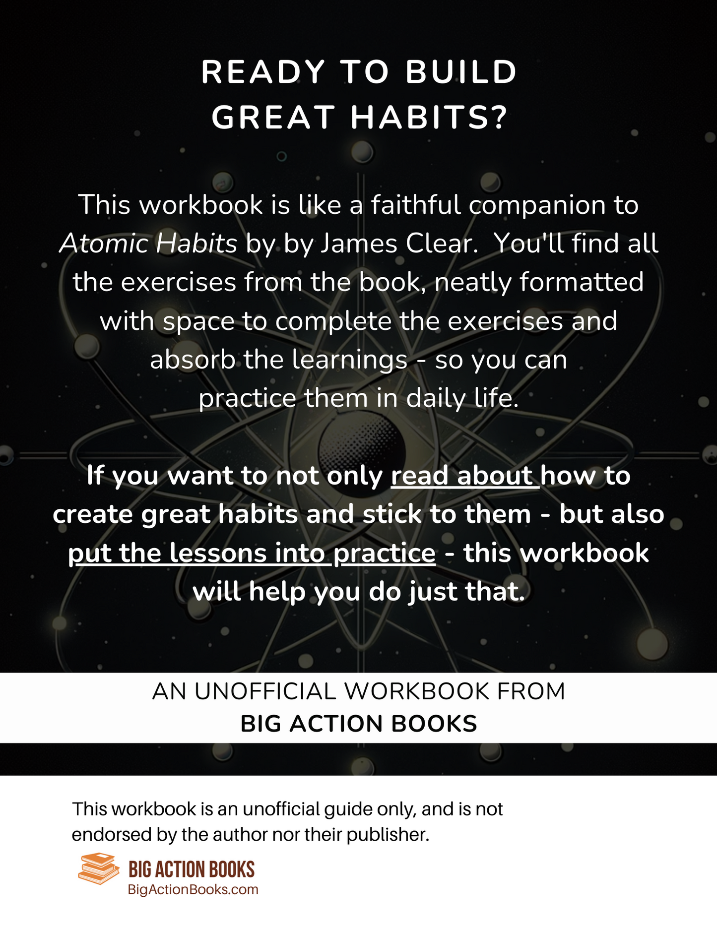 Workbook For James Clear's Atomic Habits